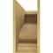 Ekena Millwork 10"W x 30"D x 20"H Classic Scroll Rough Cedar Woodgrain TimberThane Corbel, Primed Tan CORUR10X30X20SCRRCPR - alternate 4